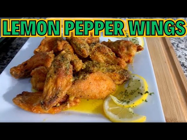 Delicious Lemon Pepper Wings