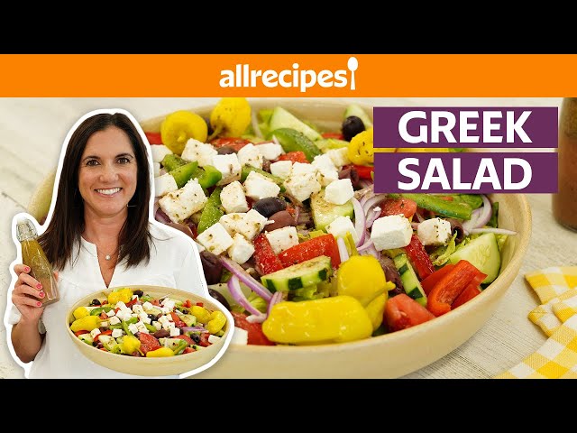 Greek Salad and Dressing