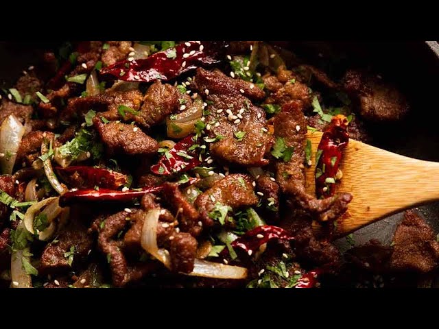 Xinjiang Cumin Lamb Stir Fry