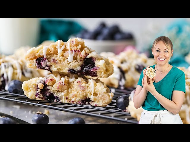 Gourmet Blueberry Muffin Cookies