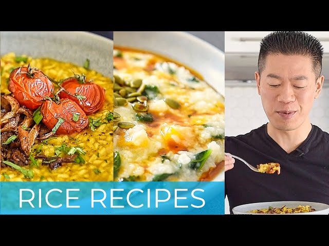 3 tasty rice recipes