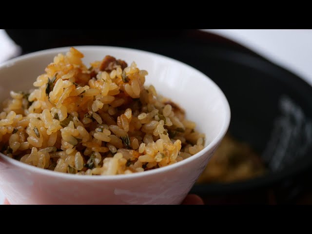 Japanese Homemade Yomogi Rice