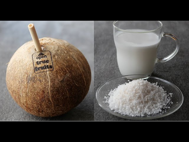 Delicious Homemade Coconut Milk