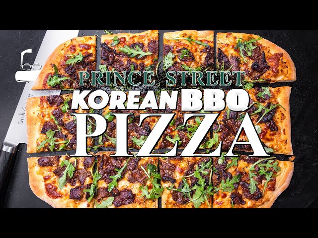 Korean BBQ pizza