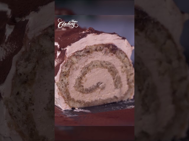 Tiramisu Cake Roll