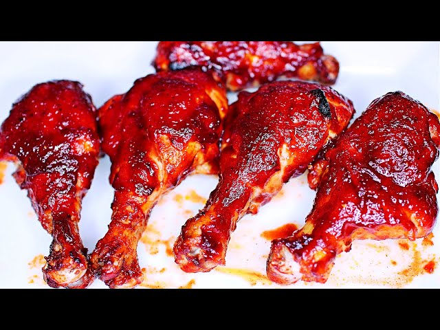 Sweet and Sticky Baked Chicken Drumsticks