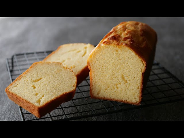 Gluten-free rice flour pound cake