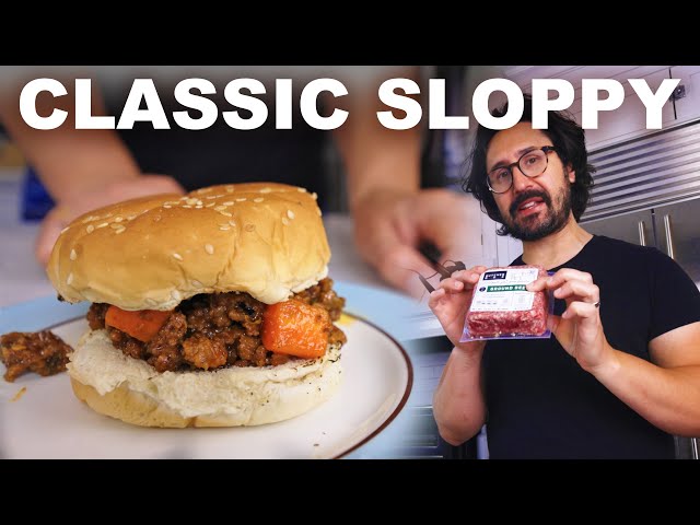 Classic Sloppy Joe sandwiches