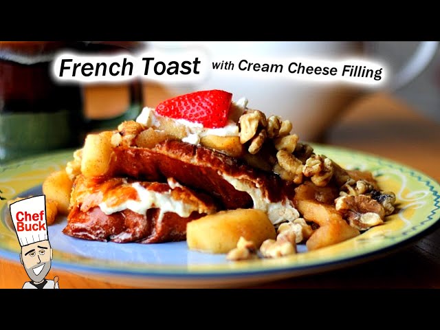 French Toast with Cream Cheese Filling
