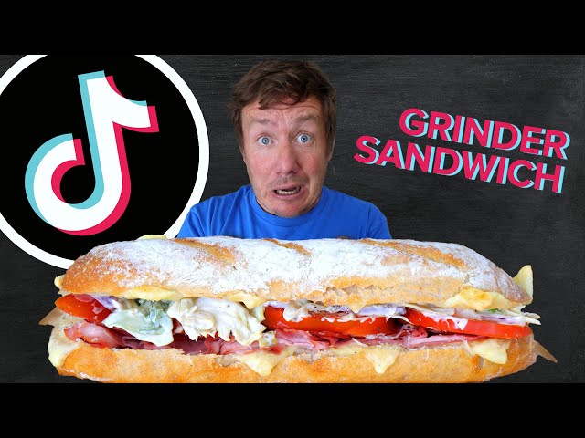 Viral Grinder Sandwich