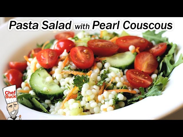 Best Pasta Salad with Pearl Couscous