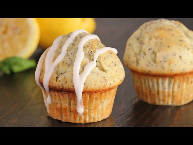 Poppy Seed Lemon Muffins