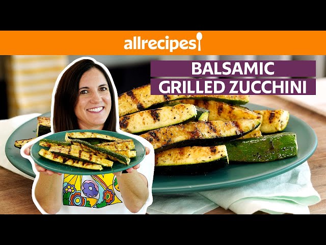 Balsamic Grilled Zucchini