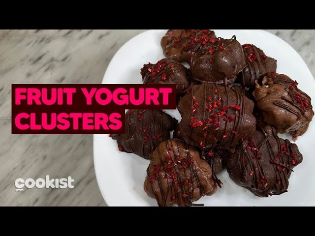 Chocolate yogurt clusters