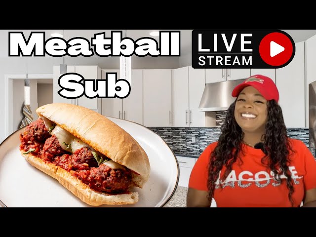 Delicious Homemade Meatball Subs