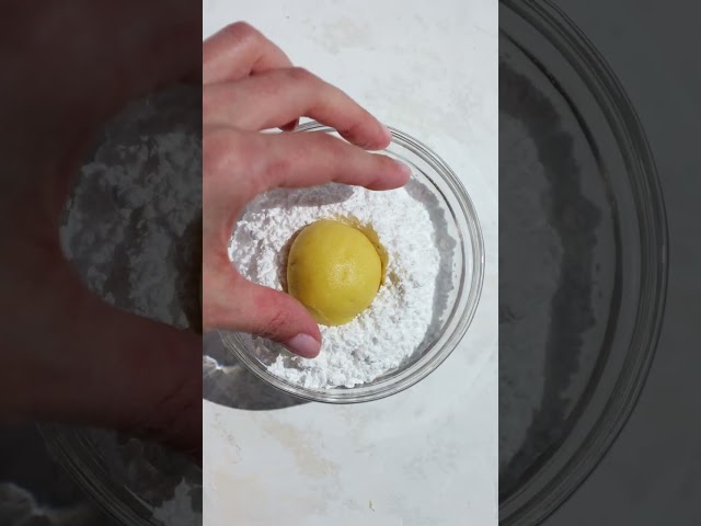 Lemon Crinkle Cookie