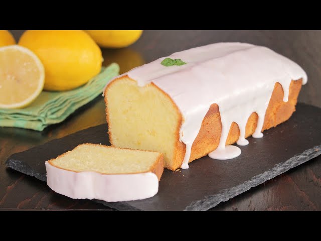 Rich and Moist Lemon Pound Cake