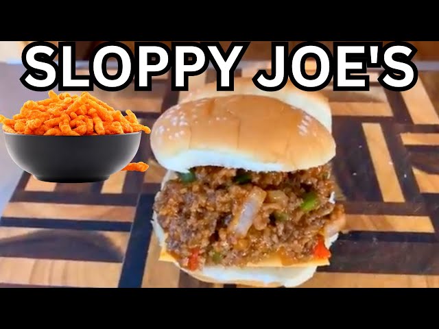 Homemade Sloppy Joes