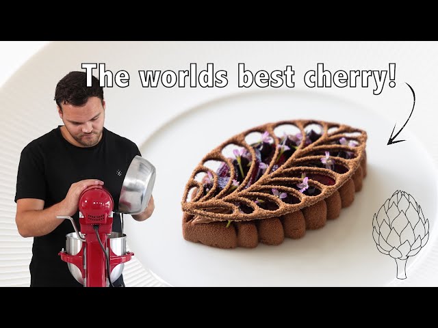 Delicious Cherry and Chocolate Dessert