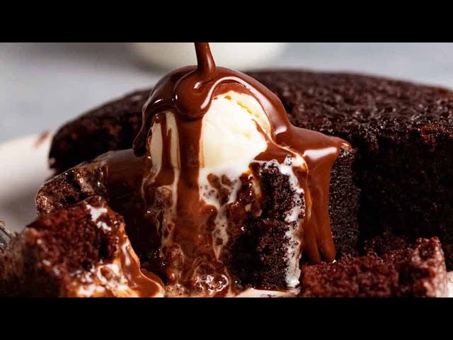 Hot Chocolate Fudge Cake