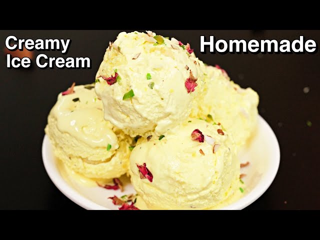 Creamy Rasmalai Ice Cream