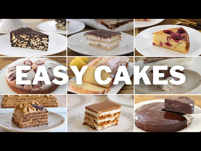 13 Easy Cake for Beginners