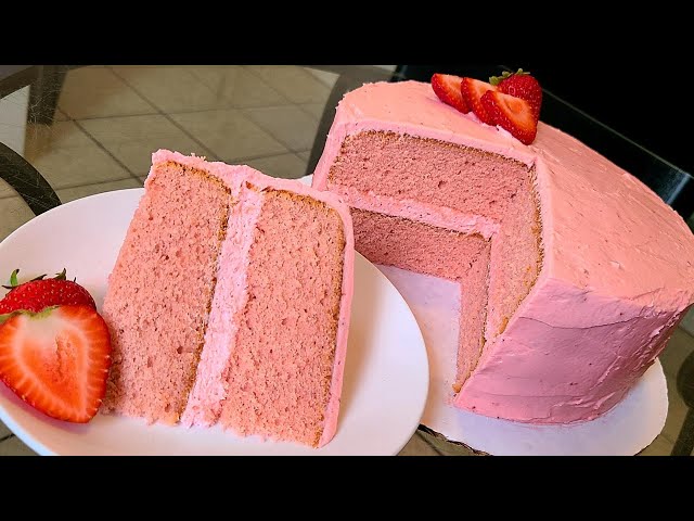Strawberry Supreme Layer Cake