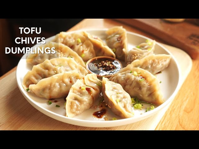 Tofu and Chives Dumpling