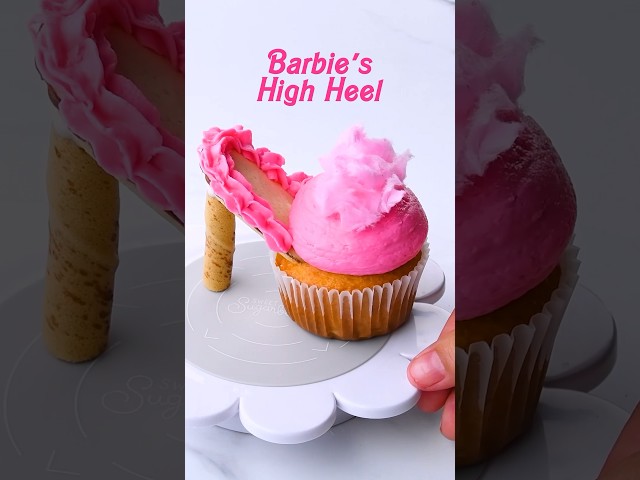 Barbie High Heel Cupcake