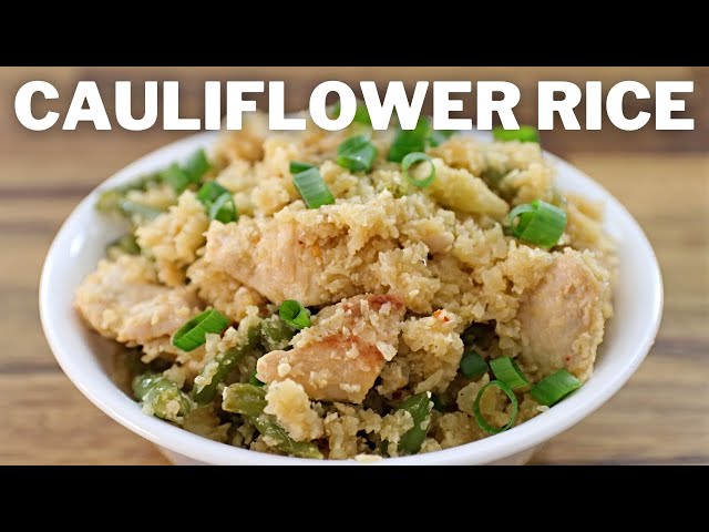 Chicken Cauliflower Fried Rice