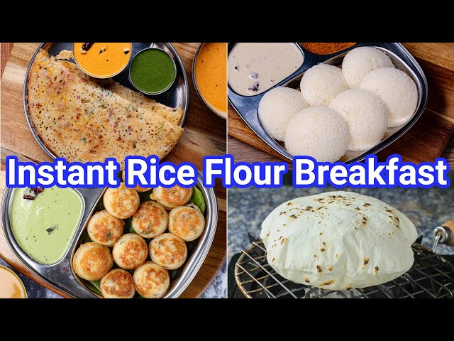 4 Instant Rice Flour Breakfast Recipes