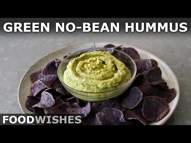 Green No-Bean Hummus