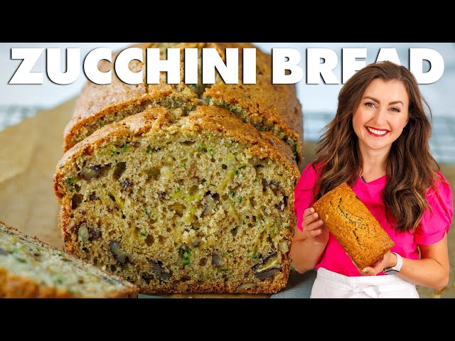 Easy and Moist Zucchini Bread