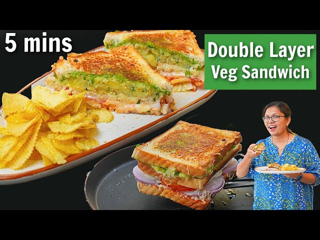 Double Layer Veg Sandwich