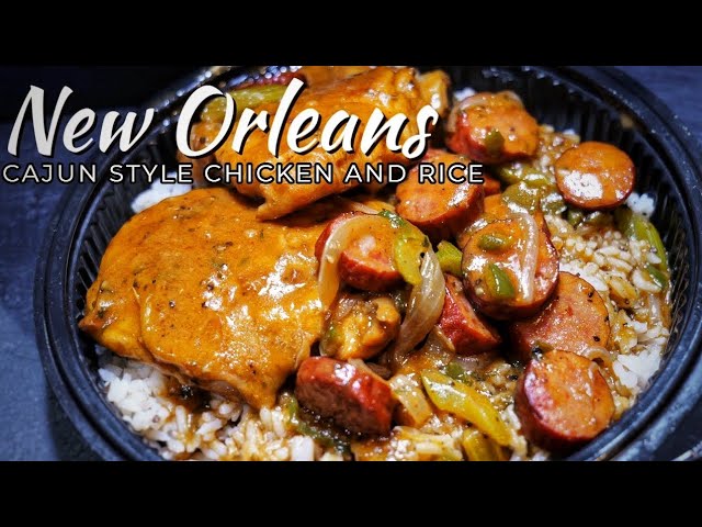 New Oleans Cajun Style Chicken and Rice