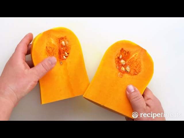 How To Cut Butternut Pumpkin