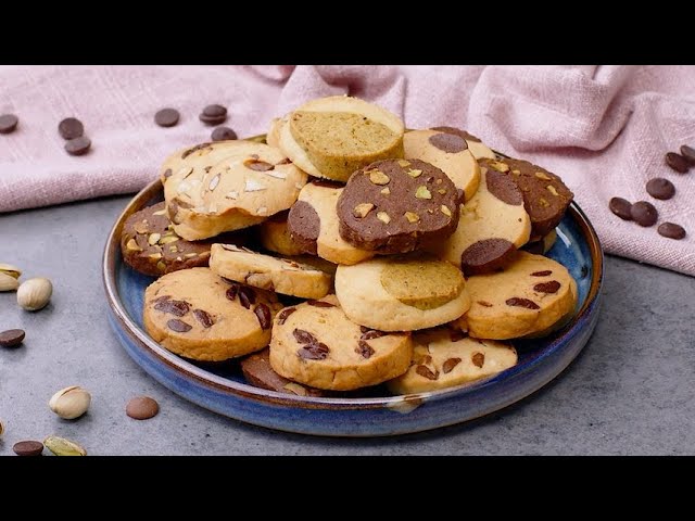 Cookies with Pistachios and Almonds