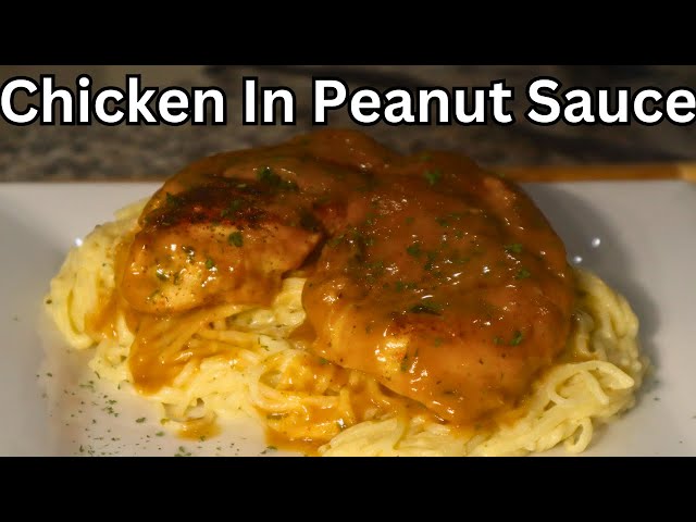 Chicken In Peanut Sauce