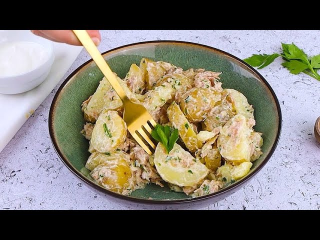 Potato and tuna salad