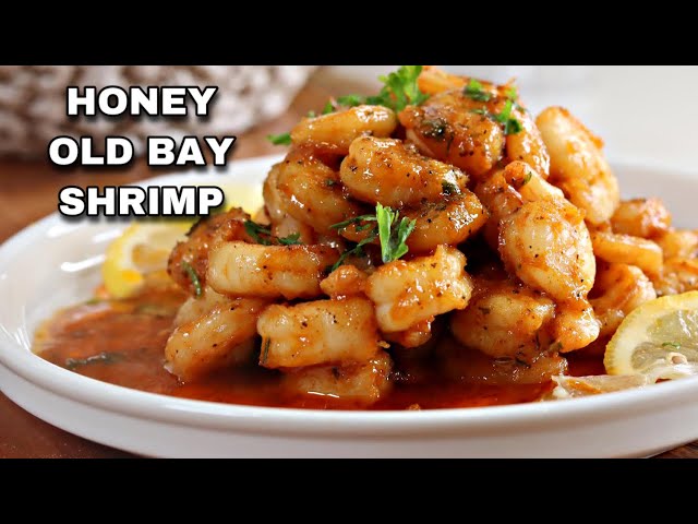 The Perfect Honey Old Bay Butter Shrimp