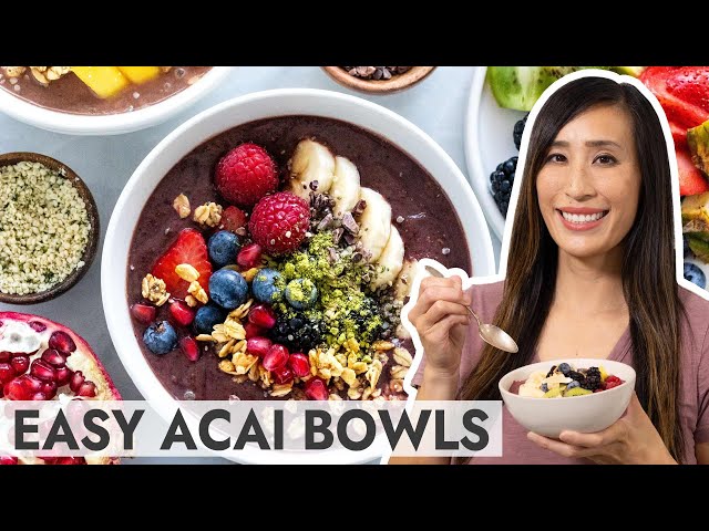 4 Delicious Acai Bowl