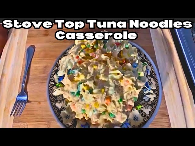 Delicious Tuna Noodles Casserole