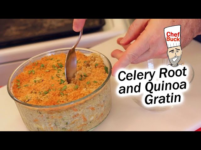 Celery Root Bake with Quinoa