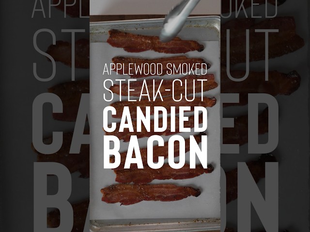 Applewood Smoked Steak-Cut Candied Bacon