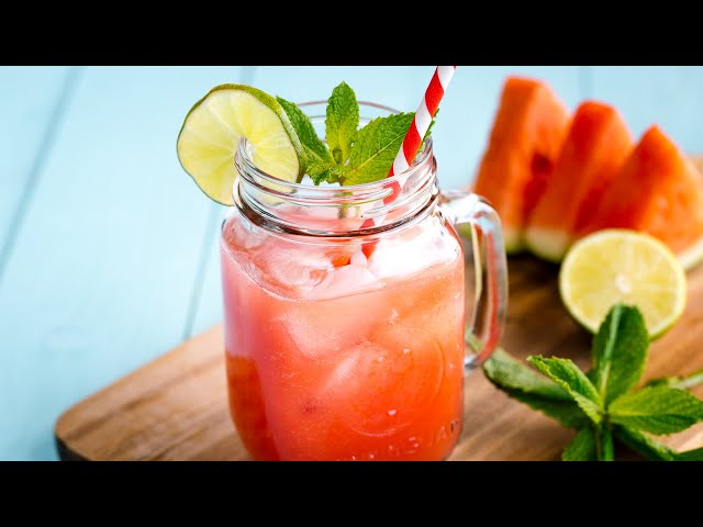 Fresh 3-Ingredient Watermelon Juice