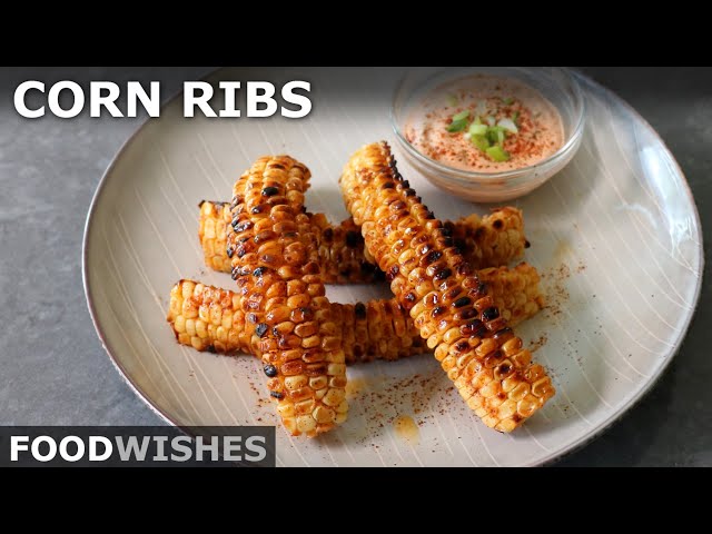 Roasted Corn Ribs at Home