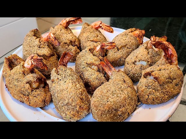 Oven-Baked Stuffed Shrimp