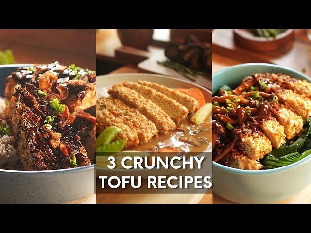 3 Crunchy and Flavorful Tofu Steak