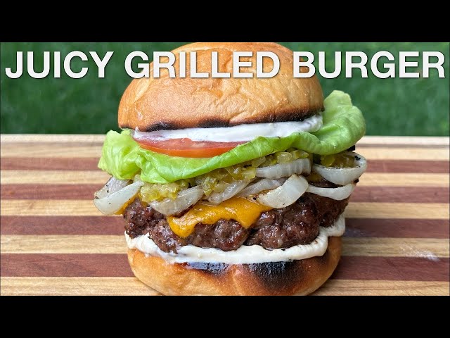 Juicy Grilled Burger