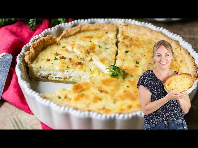 The Most Flavorful and Creamy Quiche Lorraine